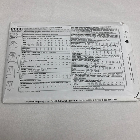 Sewing Patterns for Skirts - Picture 2 of 4